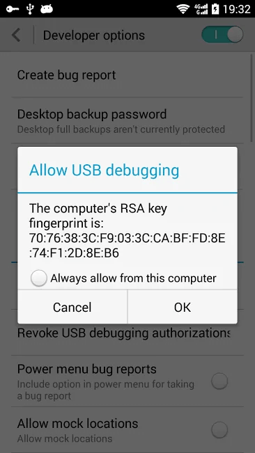 USB Debugging ADB Ubuntu