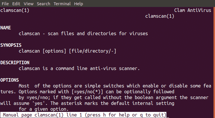 ClamAV Scan for Malware