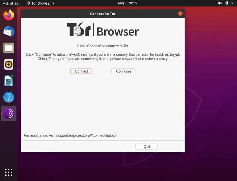install tor browser on linux